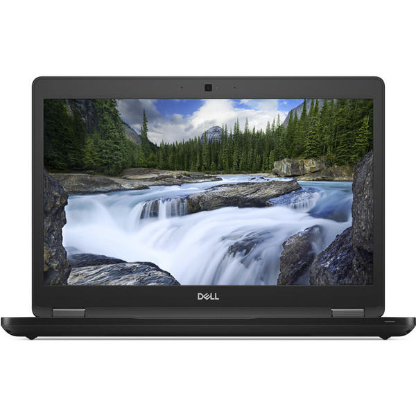 Laptop Dell Latitude 5490, Intel Core i5-8250U, 14 inch FHD, 8GB, 256GB SSD, Intel UHD Graphics 620, Win10 Pro, Negru