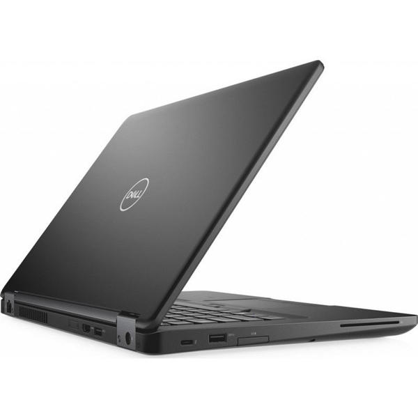 Laptop Dell Latitude 5490, 14.0'' FHD, Core i7-8650U 1.9GHz, 8GB DDR4, 256GB SSD, Intel UHD 620, Win 10 Pro 64bit, Negru
