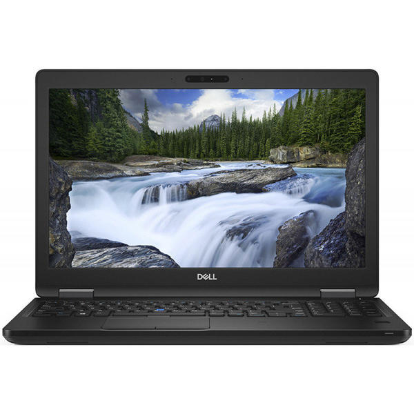 Laptop Dell Latitude 5590, 15.6'' FHD, Core i7-8650U 1.9GHz, 8GB DDR4, 256GB SSD, Intel UHD 620, Win 10 Pro 64bit, Negru