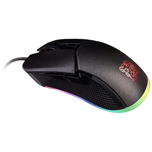 Mouse gaming Thermaltake Tt eSPORTS Iris RGB, USB, Optic, 5000dpi, Negru