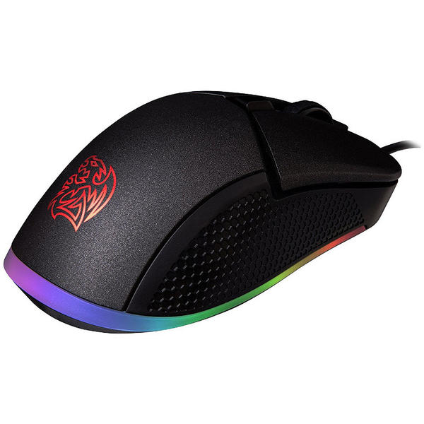 Mouse gaming Thermaltake Tt eSPORTS Iris RGB, USB, Optic, 5000dpi, Negru