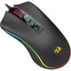 Mouse gaming Redragon Cobra RGB, USB, Optic, 10000dpi, Negru