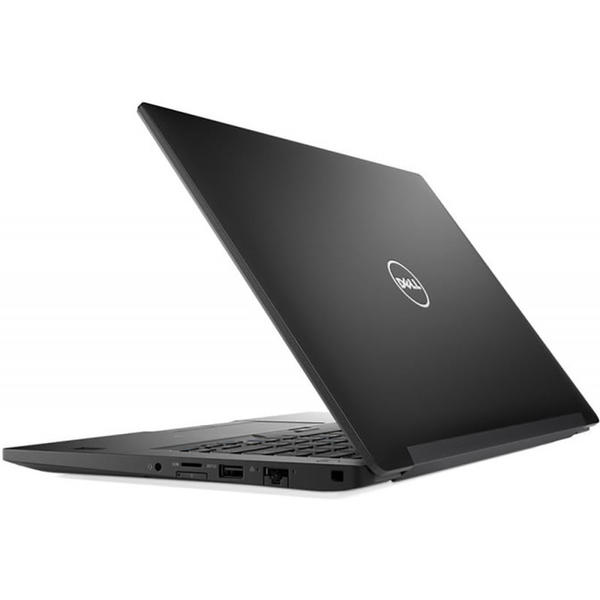 Laptop Dell Latitude 7490, 14.0'' FHD, Core i7-8650U 1.9GHz, 8GB DDR4, 256GB SSD, Intel UHD 620, FingerPrint Reader, Win 10 Pro 64bit, Negru