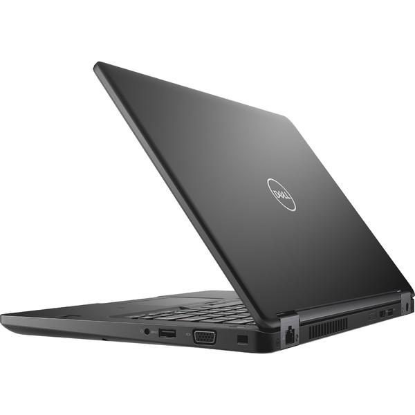 Laptop Dell Latitude 5491, 14" FHD, Core i7-8850H pana la 4.3GHz, 16GB DDR4, 256GB SSD, GeForce MX130 2GB, FingerPrint Reader, Windows 10 Pro, Negru