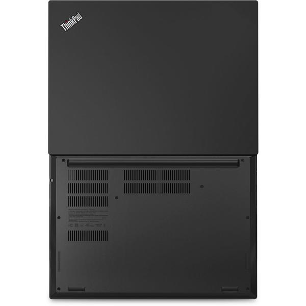 Laptop Lenovo ThinkPad E480, 14" FHD, Core i7-8550U pana la 4.0GHz, 8GB DDR4, 256GB SSD, AMD Radeon RX550 2GB, Fingerprint Reader, Windows 10 Pro, Negru