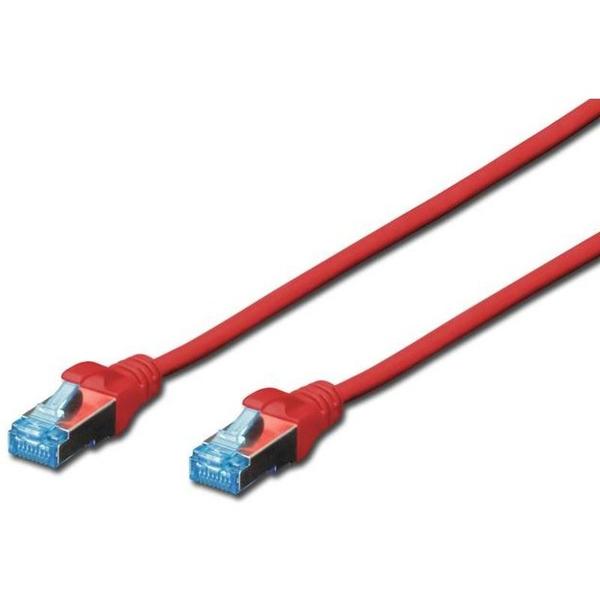 Patch Cord Digitus UTP, Premium, RJ45, Cat.6, 3.0m, Rosu