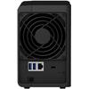 NAS Synology DiskStation DS218, Realtek RTD1296 1.4GHz, 2GB DDR4, 2 Bay, 2 x USB 3.0, 1 x USB 2.0, 1 x LAN