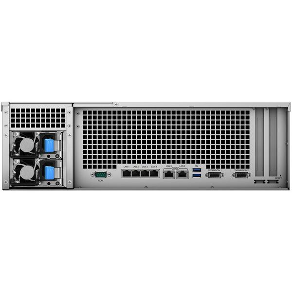 NAS Synology RackStation RS4017xs+, Intel Xeon D-1541 2.1GHz, 8GB DDR4, 16 Bay, 2 x USB 3.0, 4 x LAN 1GbE, 2 x LAN 10GbE