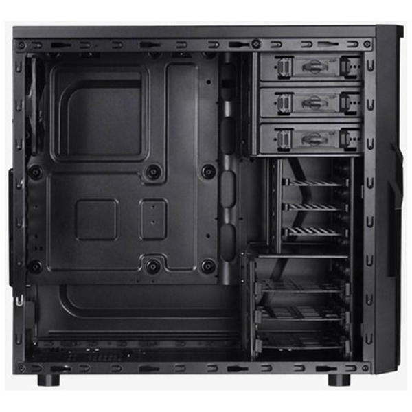 Carcasa Thermaltake Versa H22, MiddleTower, Fara sursa, Negru