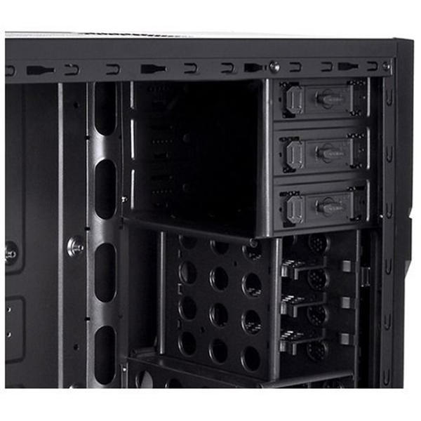 Carcasa Thermaltake Versa H22, MiddleTower, Fara sursa, Negru