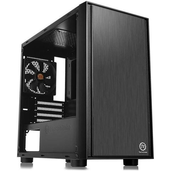 Carcasa Thermaltake Versa H17 No Window, MiniTower, Fara sursa, Negru