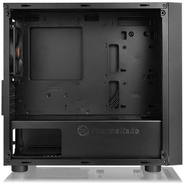 Carcasa Thermaltake Versa H17 No Window, MiniTower, Fara sursa, Negru