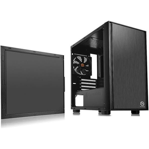 Carcasa Thermaltake Versa H17 No Window, MiniTower, Fara sursa, Negru