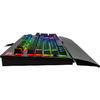 Tastatura gaming Thermaltake Tt eSPORTS Premium X1 RGB, USB, Layout US, Cherry MX Silver, Negru