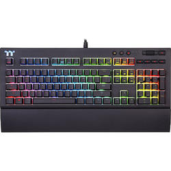 Tt eSPORTS Premium X1 RGB, USB, Layout US, Cherry MX Silver, Negru