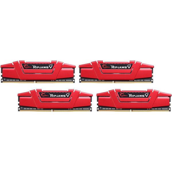 Memorie G.Skill Ripjaws V, 64GB, DDR4, 3000MHz, CL16, 1.35V, Kit Quad Channel