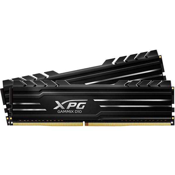 Memorie ADATA XPG Gammix D10 Black, 16GB, DDR4, 2666MHz, CL16, Kit Dual Channel