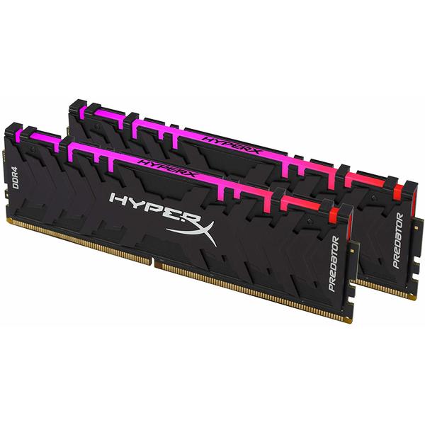 Memorie Kingston HyperX Predator RGB, 16GB, DDR4, 2933MHz, CL15, Kit Dual Channel