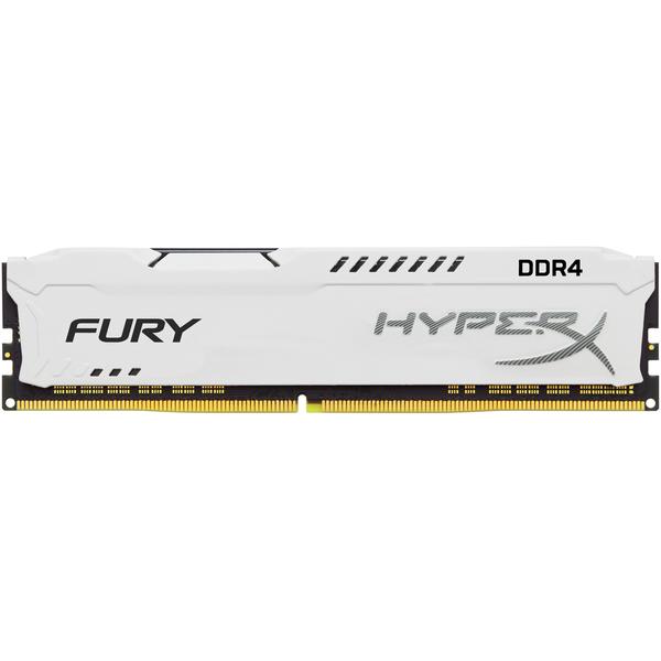 Memorie Kingston HyperX Fury White, 16GB, DDR4, 2400MHz, CL15