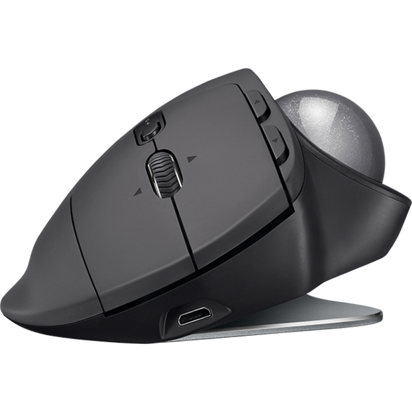 Mouse Logitech MX ERGO, Wireless, Bluetooth, Optic, 440dpi, Negru