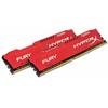 Memorie Kingston HyperX Fury Red, 16GB, DDR4, 2400MHz, CL15, Kit Dual Channel