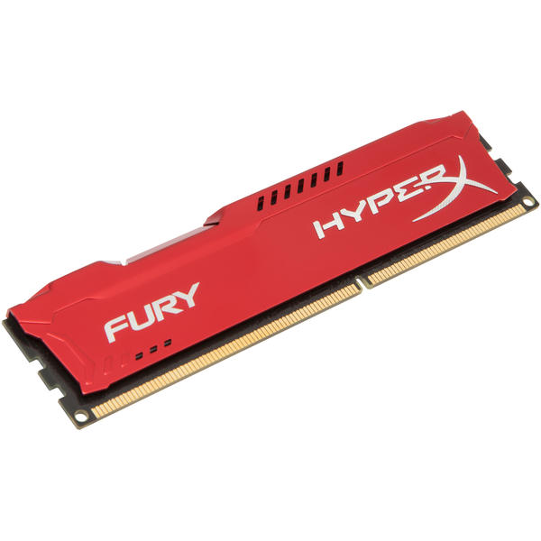 Memorie Kingston HyperX Fury Red, 8GB, DDR4, 2666MHz, CL16