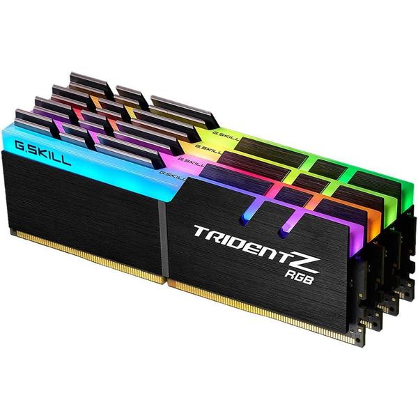 Memorie G.Skill Trident Z RGB, 64GB, DDR4, 3466MHz, CL16, 1.35V, Kit Quad Channel