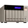 NAS Qnap TVS-673e, AMD R-Series RX-421BD 2.1GHz, 8GB DDR4, 512MB, 6 Bay, 4 x USB 3.0, 4 x LAN, 2 x HDMI, 2 x M.2