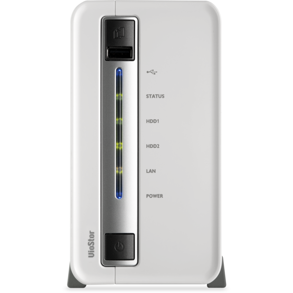 NVR Qnap VS-2104L, 4 canale, 2 Bay, 1x USB 2.0, 2x USB 3.0, 1x LAN, fara HDD