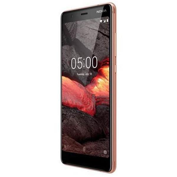 Smartphone Nokia 5.1 (2018), Dual SIM, 5.5'' IPS LCD Multitouch, Octa Core 2.0GHz + 1.2GHz, 2GB RAM, 16GB, 16MP, 4G, Copper