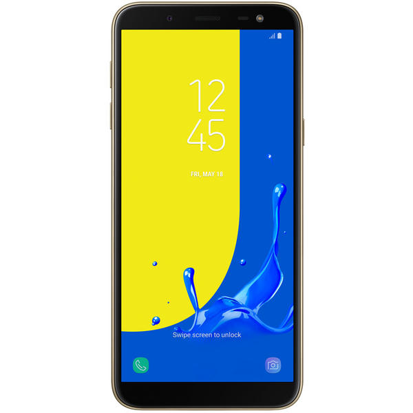 Smartphone Samsung Galaxy J6 (2018), Dual SIM, 5.6'' Super AMOLED Multitouch, Octa Core 1.6GHz, 3GB RAM, 32GB, 13MP, 4G, Gold