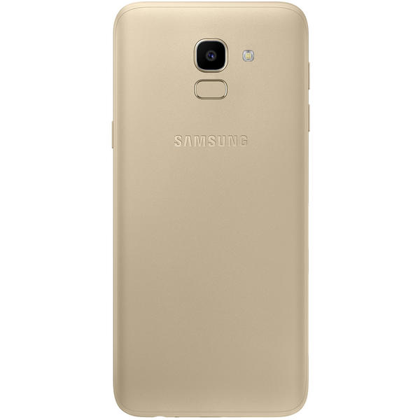 Smartphone Samsung Galaxy J6 (2018), Dual SIM, 5.6'' Super AMOLED Multitouch, Octa Core 1.6GHz, 3GB RAM, 32GB, 13MP, 4G, Gold