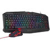 Kit Tastatura si Mouse Redragon S101-1, USB, Negru