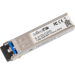 Accesoriu retea MikroTik S-31DLC20D 1.25G SFP Dual LC UPC Transceiver