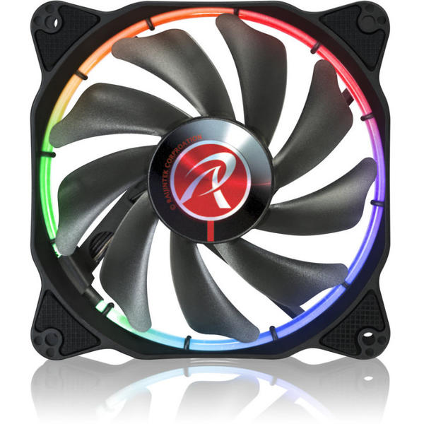 Ventilator PC RAIJINTEK Auras 14 RGB, 140mm, 3 Fan Pack