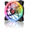 Ventilator PC RAIJINTEK IRIS 14 Rainbow RGB LED, 140mm, 3 Fan Pack