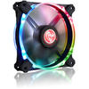Ventilator PC RAIJINTEK Macula 12 Rainbow RGB LED, 120mm, 2 Fan Pack