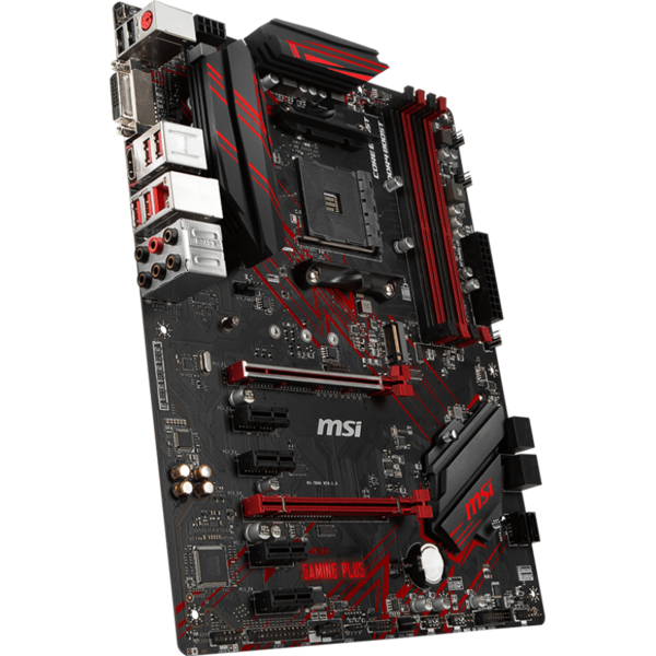 Placa de baza MSI B450 GAMING PLUS, Socket AM4, ATX