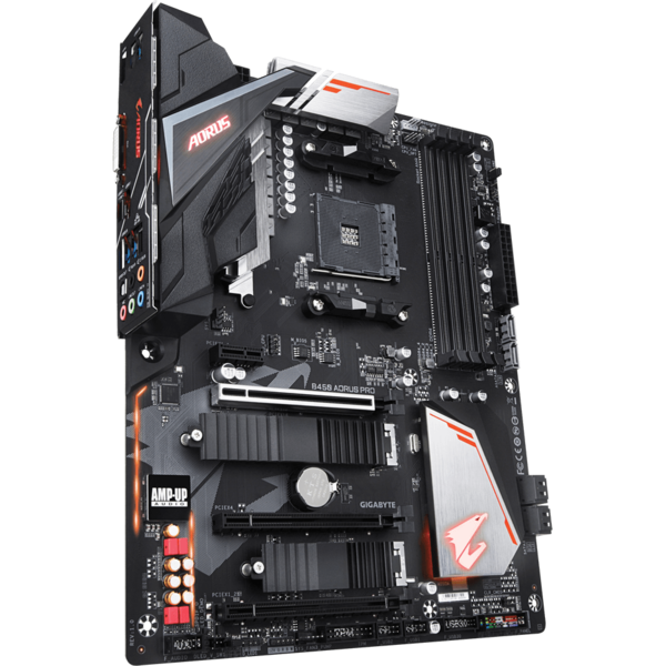 Placa de baza Gigabyte B450 AORUS PRO, Socket AM4, ATX