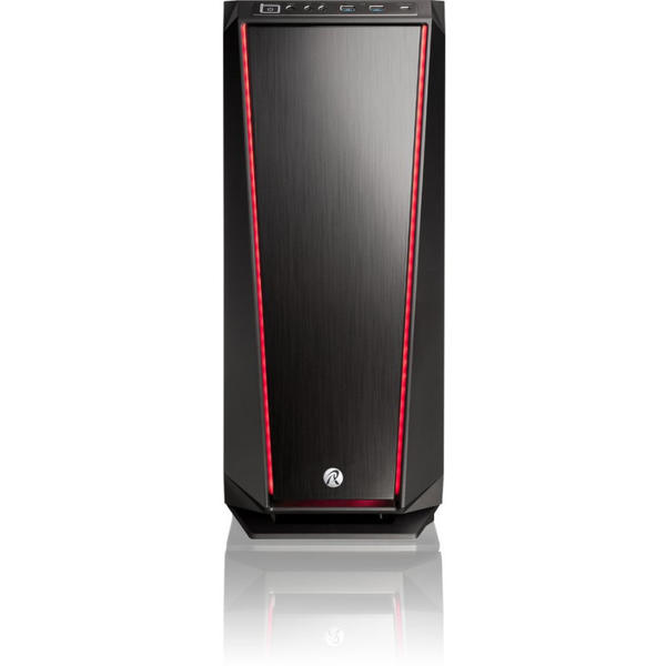 Carcasa RAIJINTEK Zofos Evo TG Window, FullTower, Fara sursa, Negru