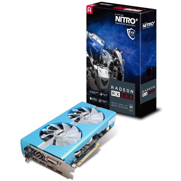 Placa video Sapphire Radeon RX 580 NITRO+ Special Edition, 8GB GDDR5, 256 biti