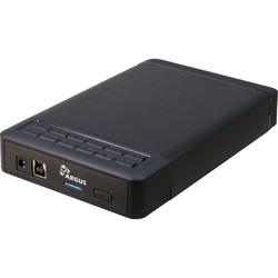 Rack Inter-Tech Argus GD-35LK01, Extern, 3.5'', SATA 3 - USB 3.0, Negru