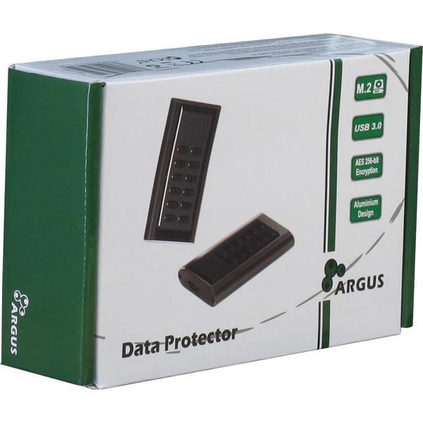 Rack Inter-Tech Argus GD-MSLK01, Extern, M.2, SATA 3 - USB 3.0, Negru