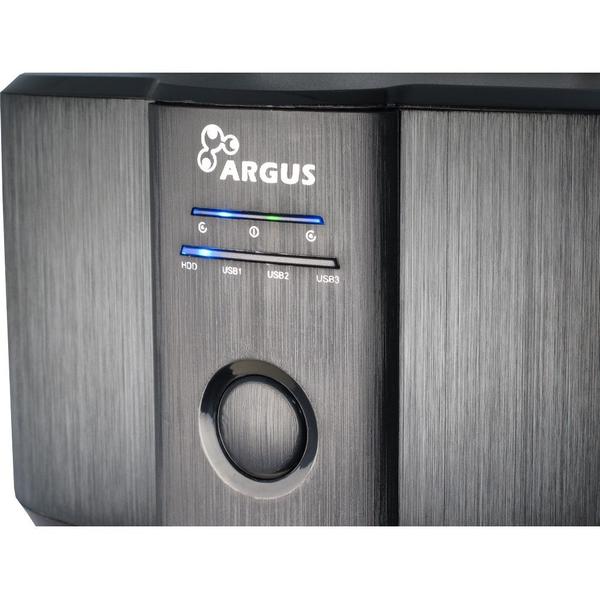 Rack Inter-Tech Argus GD-PD05U, Extern, 2.5''/3.5'', SATA 3 - USB 3.0, Negru