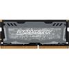 Memorie Notebook Crucial Ballistix Sport LT, 8GB, DDR4, 2666MHz, CL16, 1.2V