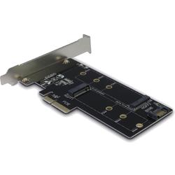 Adaptor SSD/HDD Inter-Tech 1 x PCIe x4 - 1 x M.2 PCIe - 1 x M.2 SATA, KT015