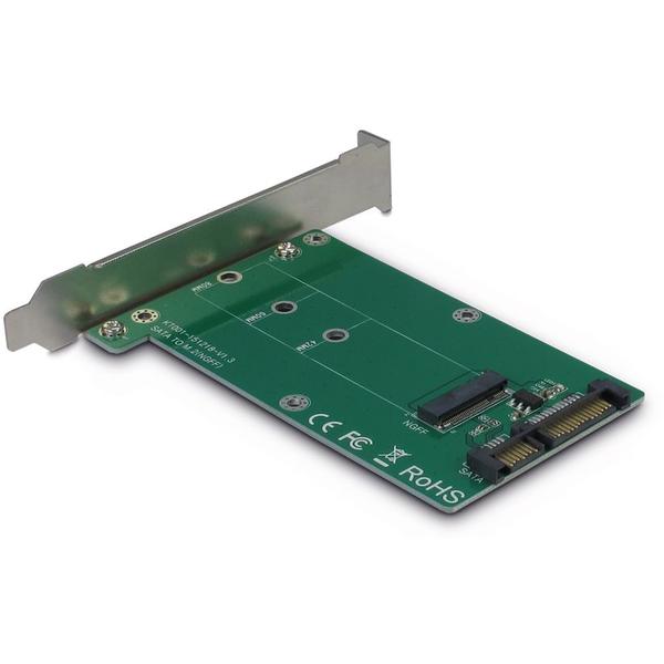 Adaptor SSD/HDD Inter-Tech 1 x SATA - 1 x M.2 SATA, KT001A