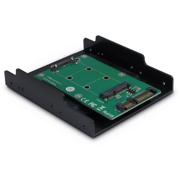 Adaptor SSD/HDD Inter-Tech 1 x SATA - 1 x mSATA, KT008B