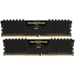 Memorie Corsair Vengeance LPX Black, 16GB, DDR4, 3000MHz, CL16, 1.35V, Kit Dual Channel