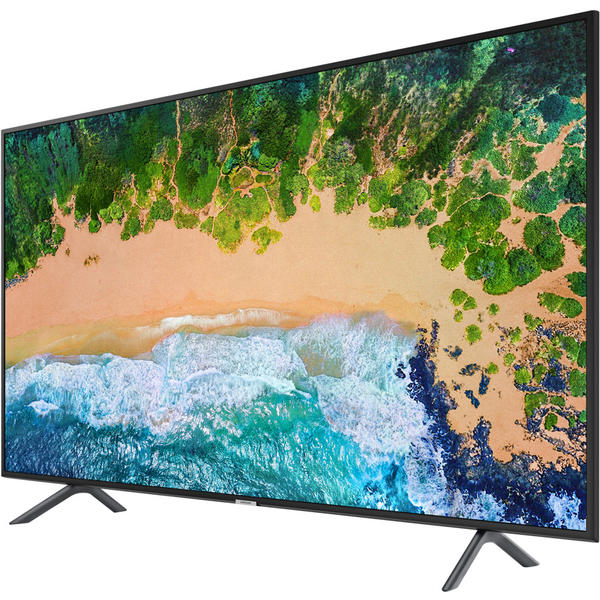 Televizor LED Samsung Smart TV UE75NU7102, 190cm, 4K UHD, Negru
